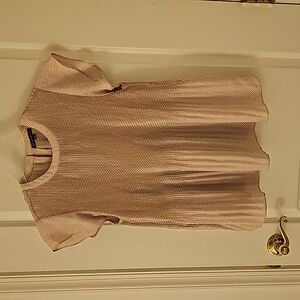 Flowy polka dot blouse